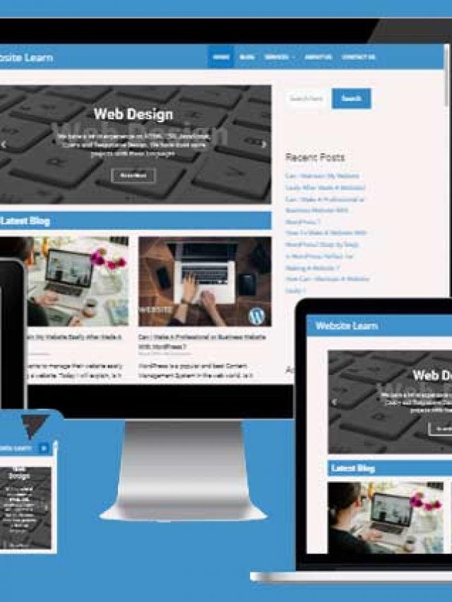 websiteslearn, hrhabibpro, habibcoder, responsive website