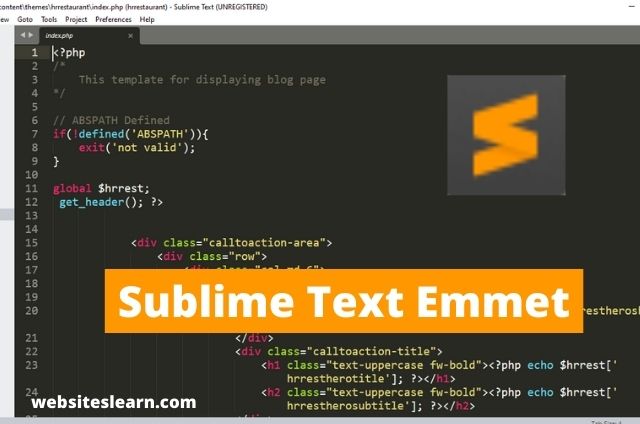 How to Enable Sublime Text Emmet for Easy Typing? | Websites Learn